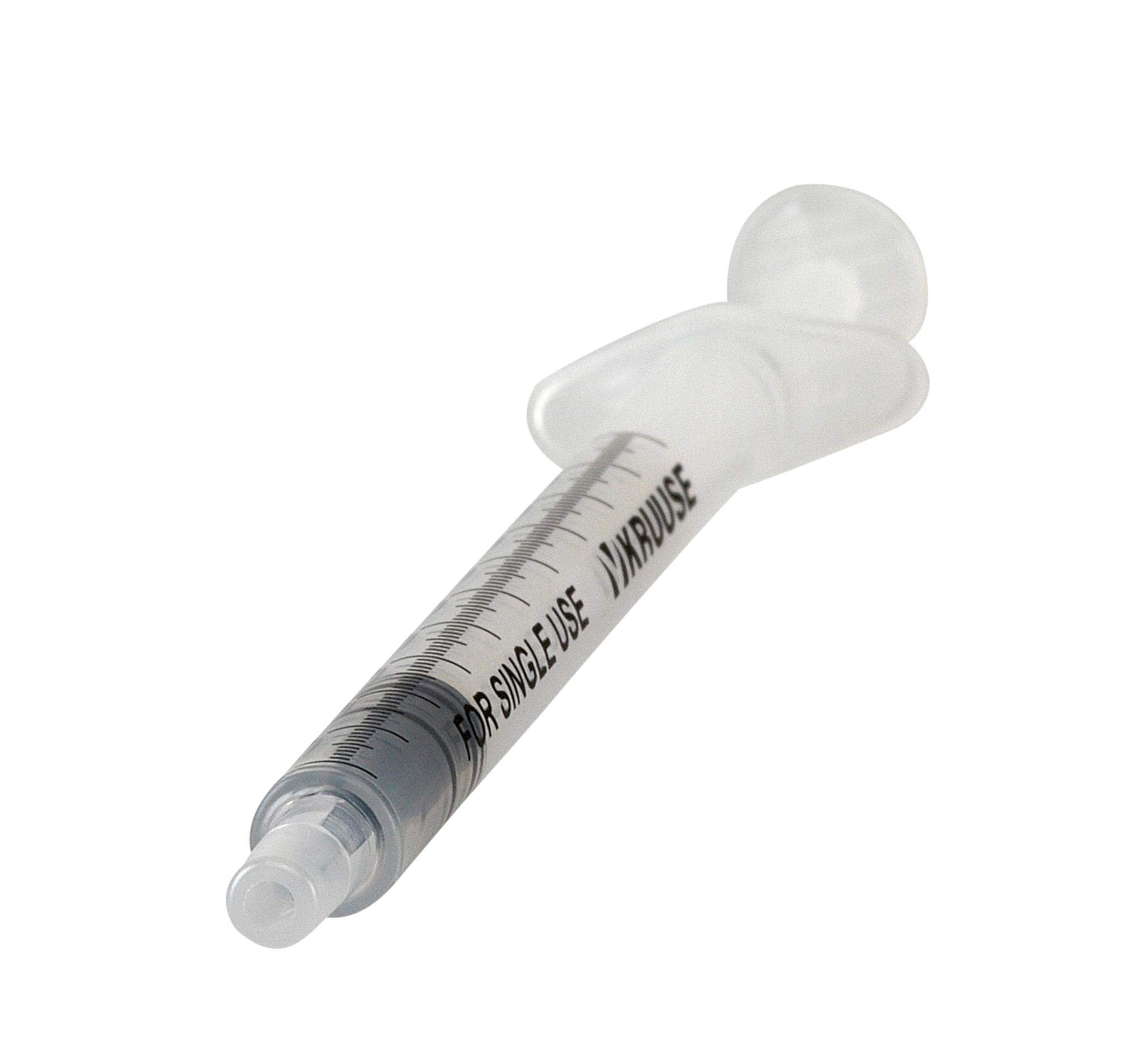 Kruuse Strzykawka jednorazowa 3 składniki, 100 sztuk, 1 ml