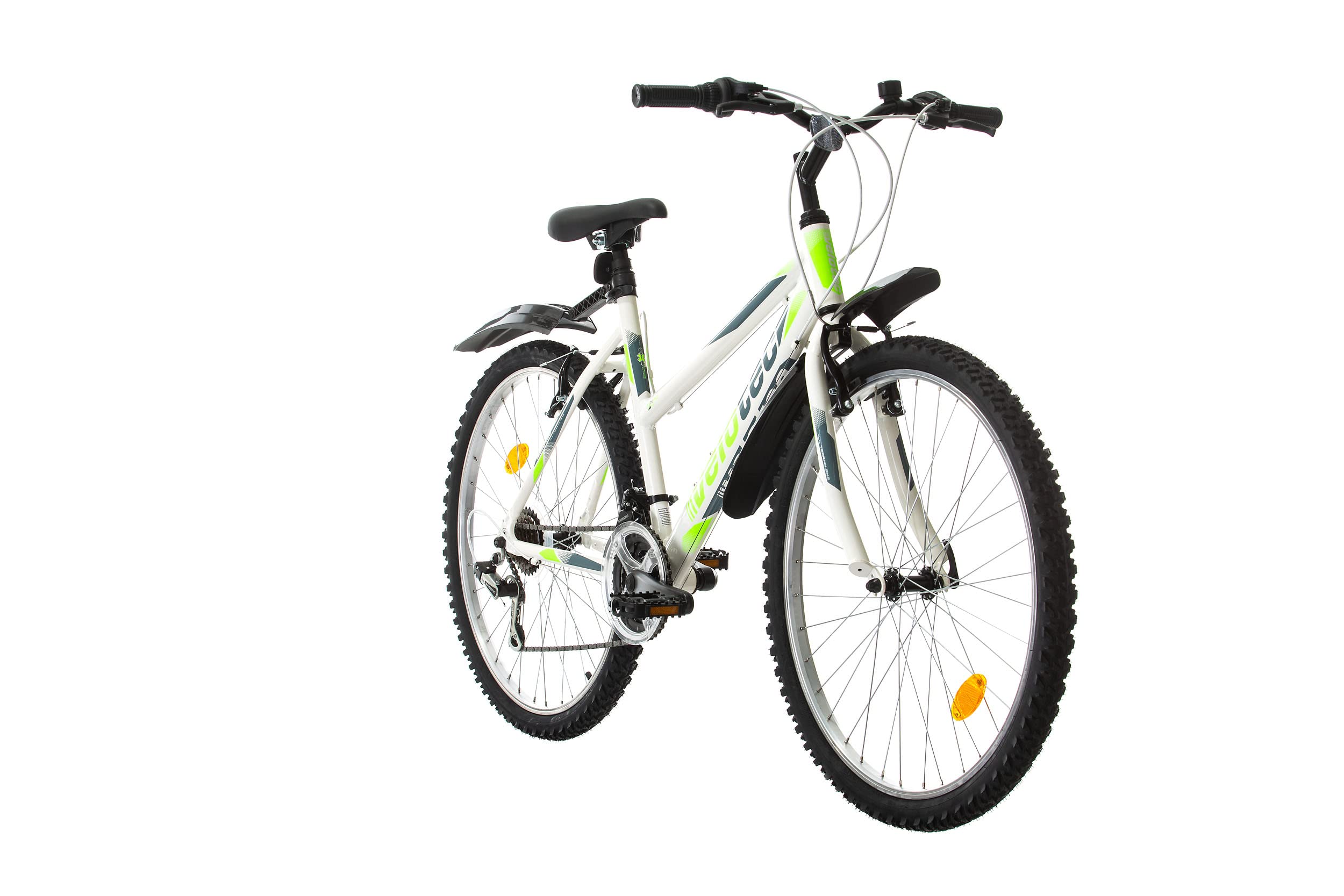 Multibrand Velotec 6th Sense Bicicleta de Montaña de Aluminio 26 Pulgadas, 18 velocidades, V-Brake, para niñas y Mujeres, Adecuada para 150–175 cm