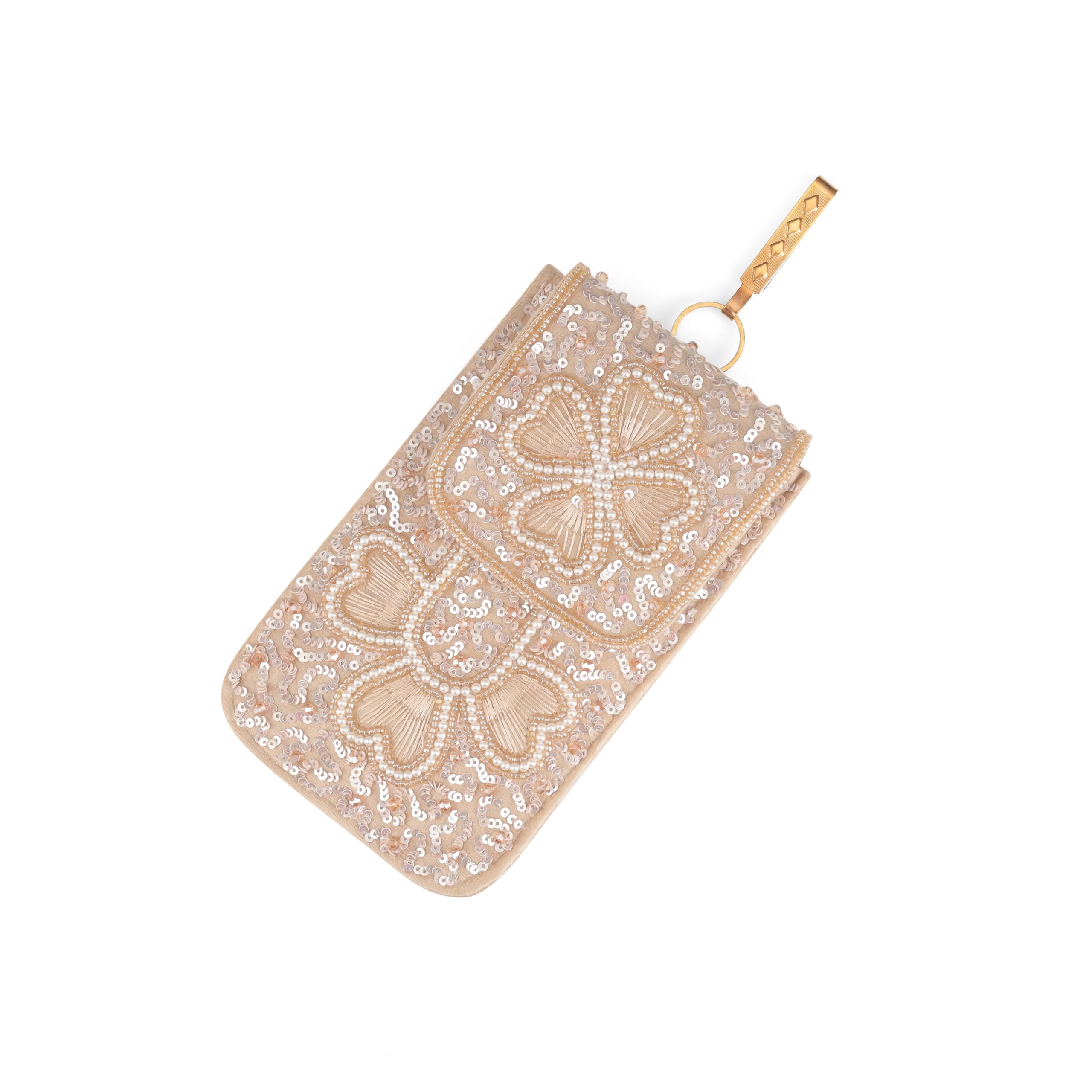 Velvet Saree Clutch Mobile Pouch Waist Clip Ladies Purse Gift For Women-image-17