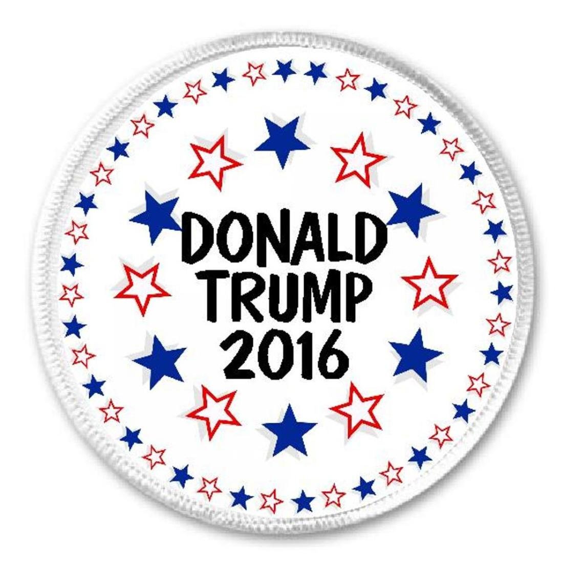 Donald Trump 2016 - Circle Sew/Iron On Patch - president election republican