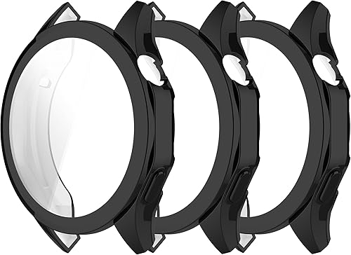 Paquete de 3 fundas protectoras de pantalla compatibles con Huawei Watch GT 4 de 1.811 in (no para Watch GT4 de 1.61 pulgadas), funda de TPU suave