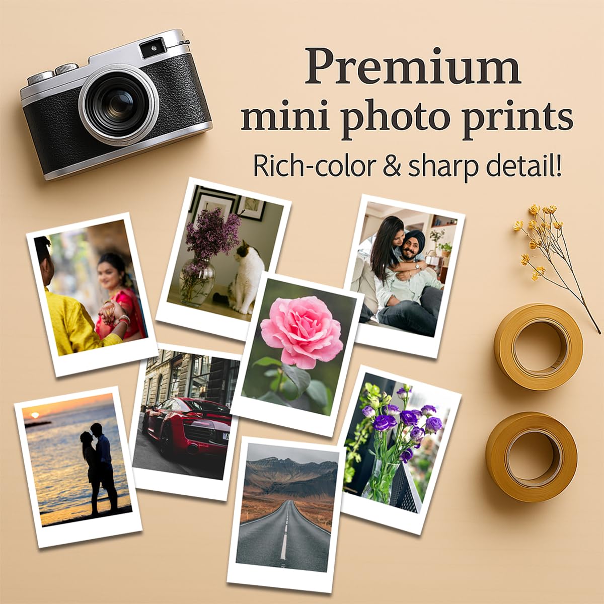 Personalized Mini Photo Prints - Custom Gifts -2