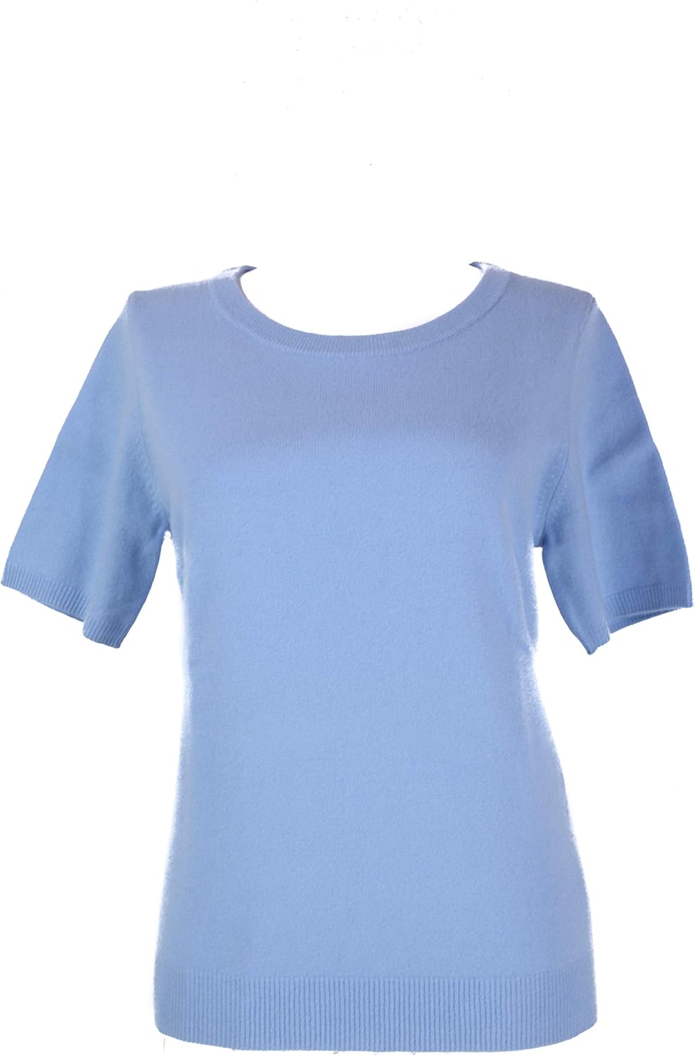 Shephe Womens Round Neck Short Sleeve Cashmere Sweater