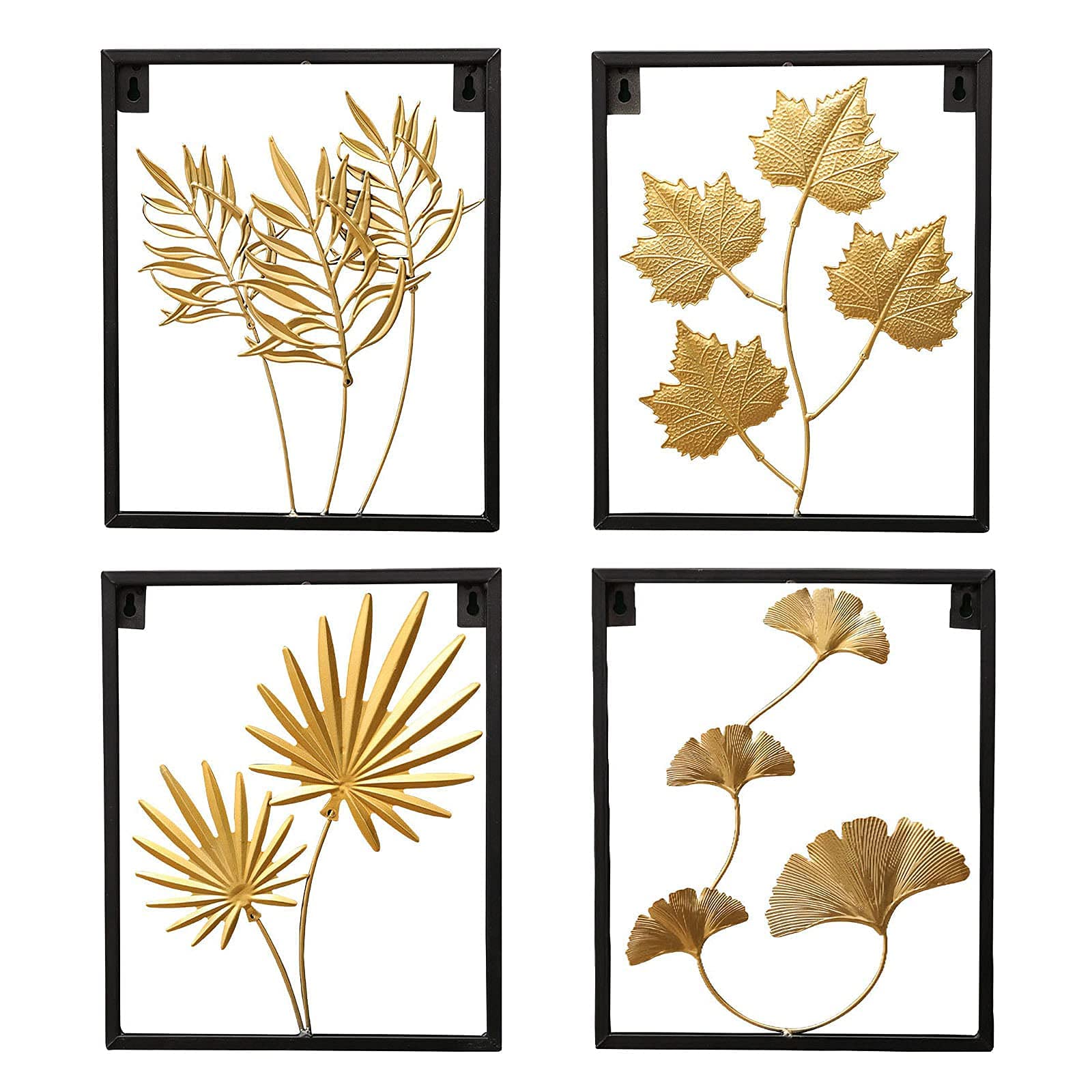 Decoración de Pared Estilo casa de Campo Moderna luz de Lujo de Metal de Pared, o Dorada, Colgante de Pared 3D Escultura de Pared Creativa Hecha a Mano decoración del hogar con Arte de Marco