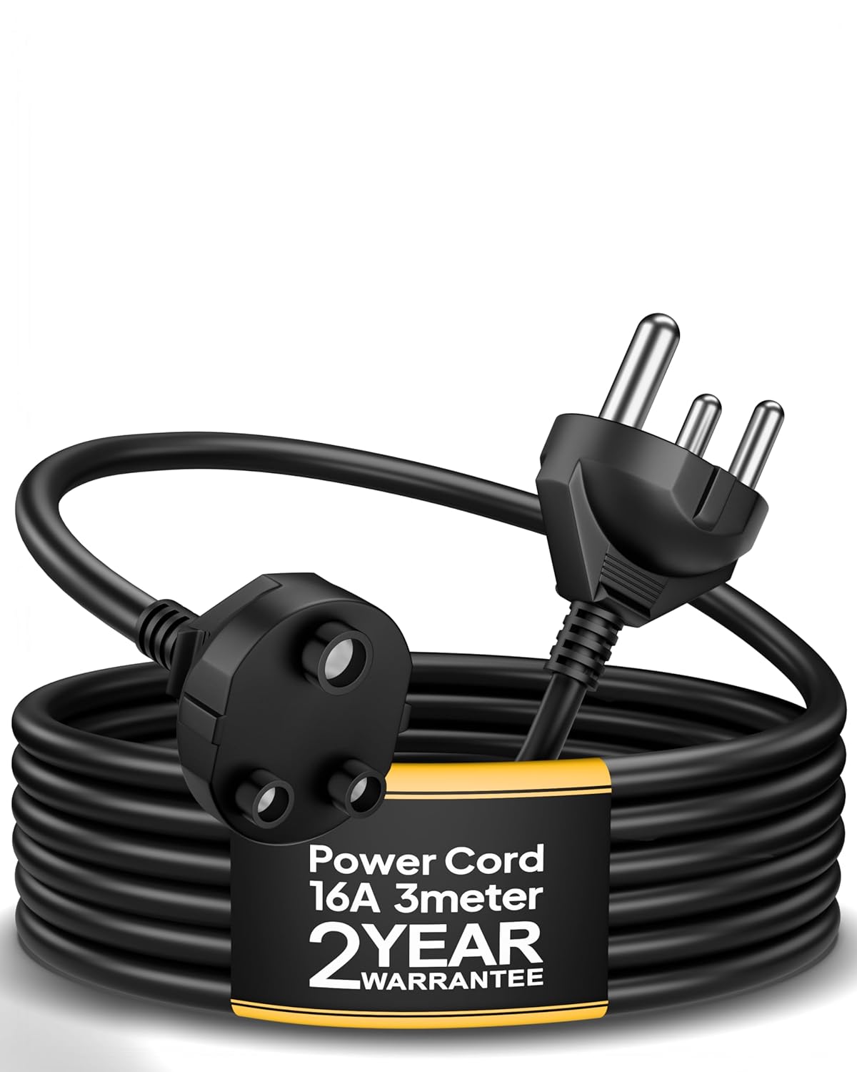 FEDUS 16Amp 3000W 3 Meter Heavy Duty Male to Female 3 Pin 16AMPS Power Extension Cord Wire 16A 16AWG Long Indoor Outdoor P...