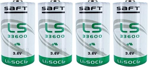 LS33600BA - Batería de litio de 3.6 V/17 Ah para monitoreo de flotas, dispositivos de seguimiento para perros de caza, sensores de intrusión,