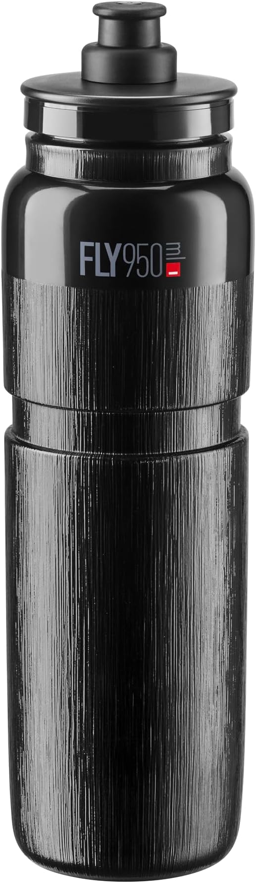 R.L. Unisex - Adult Elite Fly Tex Water Bottle, Black, 950 ml
