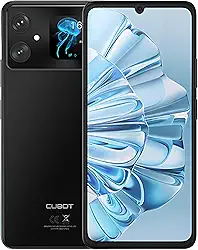 Cubot A20, Smartphone Android 14, 4GB RAM, 128GB, Câmera 48MP, Tela Grande (Preto)