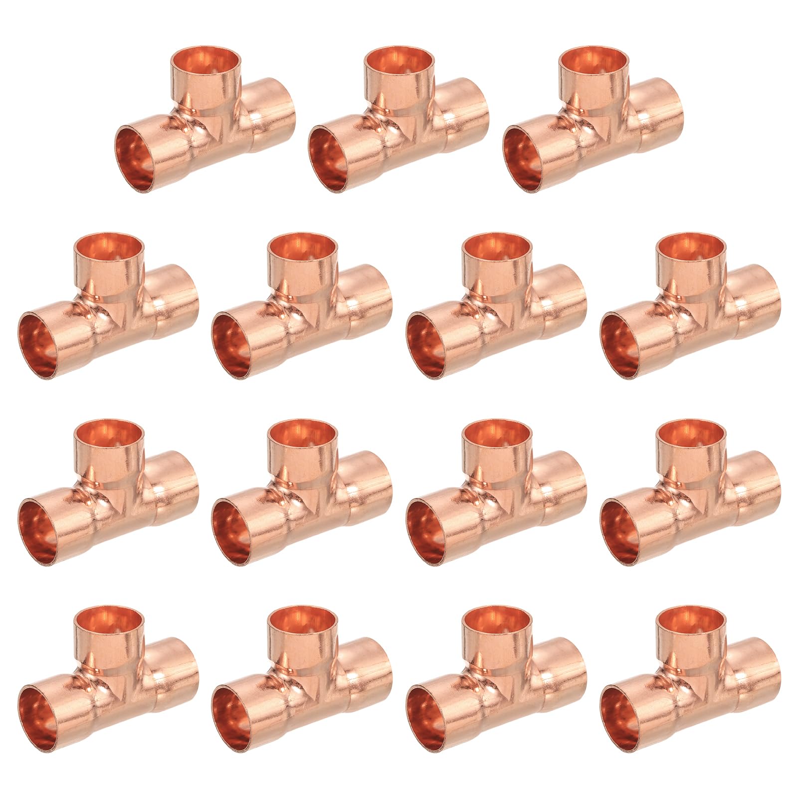 QUARKZMAN 25 Pz 3/4" x 3/4" x 3/4" Raccordi Riduzione a T Pressione | per Idraulica Alimentazione e Refrigerazione