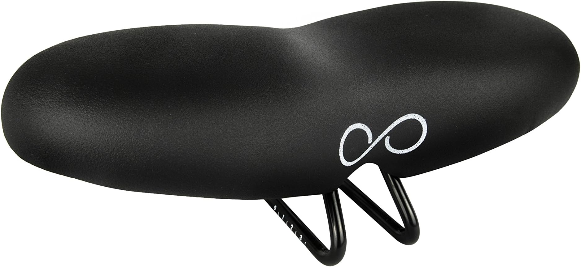 I-A01 | Elegant and most comfortable bike saddle - Ergonomic and certified – Padded and anti-prostate without pressure on the perineal area - Adjustable seat – Black faux leather lining – Best bicycle seat