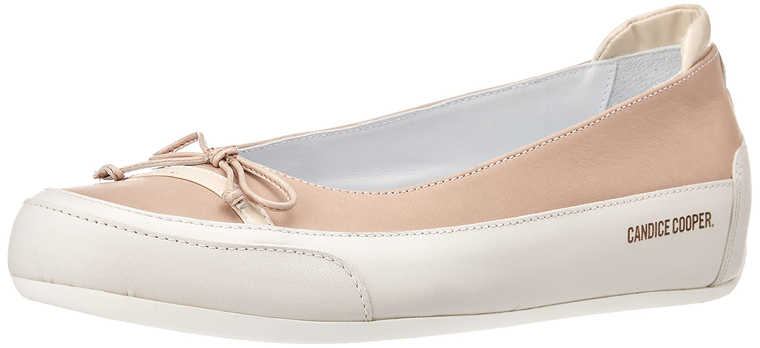 Candice Cooper Lilly, Ballet Flat, Bianco.,