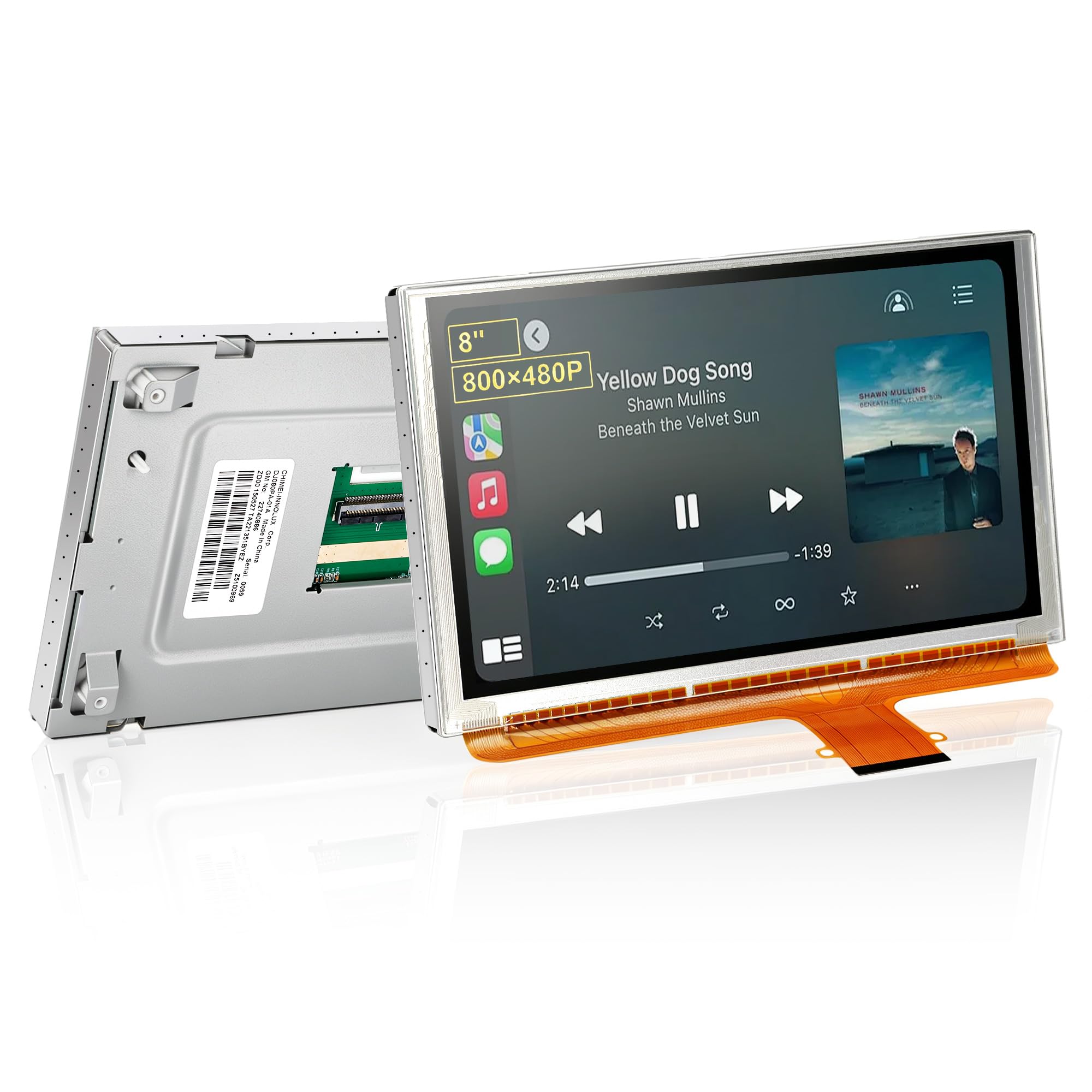8'' LCD Screen for 15-18 Chevy Silverado,Suburban,Tahoe/GMC Yukon Sierra