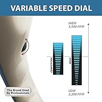 Vista 4 de Wahl Deep Tissue Corded Long Handle Percussion Massager, Handheld Therapy with Variable Intensity to Relieve Pain in The Back, Neck, Shoulders