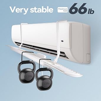 Air Conditioner Deflector,Adjustable Retractable Blinds Suitable for Mini split AC/Heating System,Enhance Cooling and Heating Circulation,Compatible for DaikinCarrierGreesenvilleCOSTWA