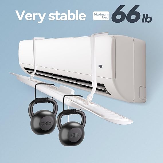 Air Conditioner Deflector,Adjustable Retractable Blinds Suitable for Mini split AC/Heating System,Enhance Cooling and Heating Circulation,Compatible for DaikinCarrierGreesenvilleCOSTWA