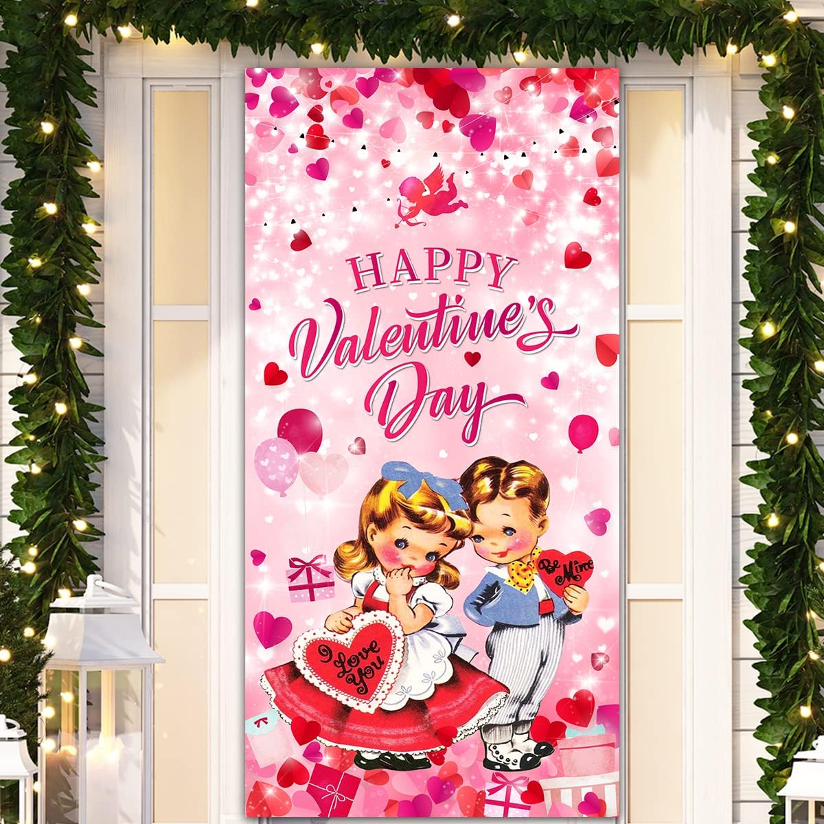 Happy Valentine's Day Door Cover Valentine Valentine's