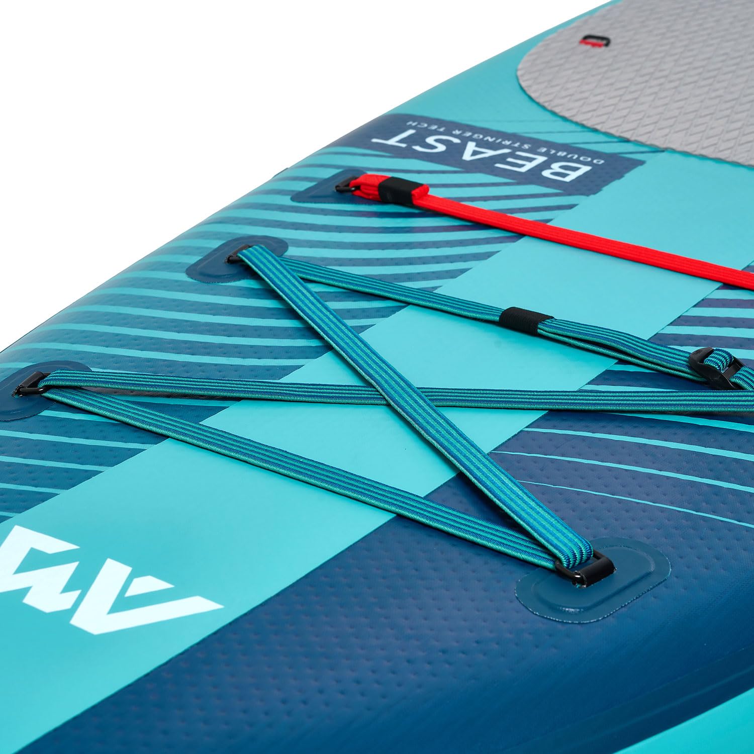 Aqua Marina Beast 10'6" – Tabla de surf hinchable todoterreno para principiantes, juego completo – edición limitada azul