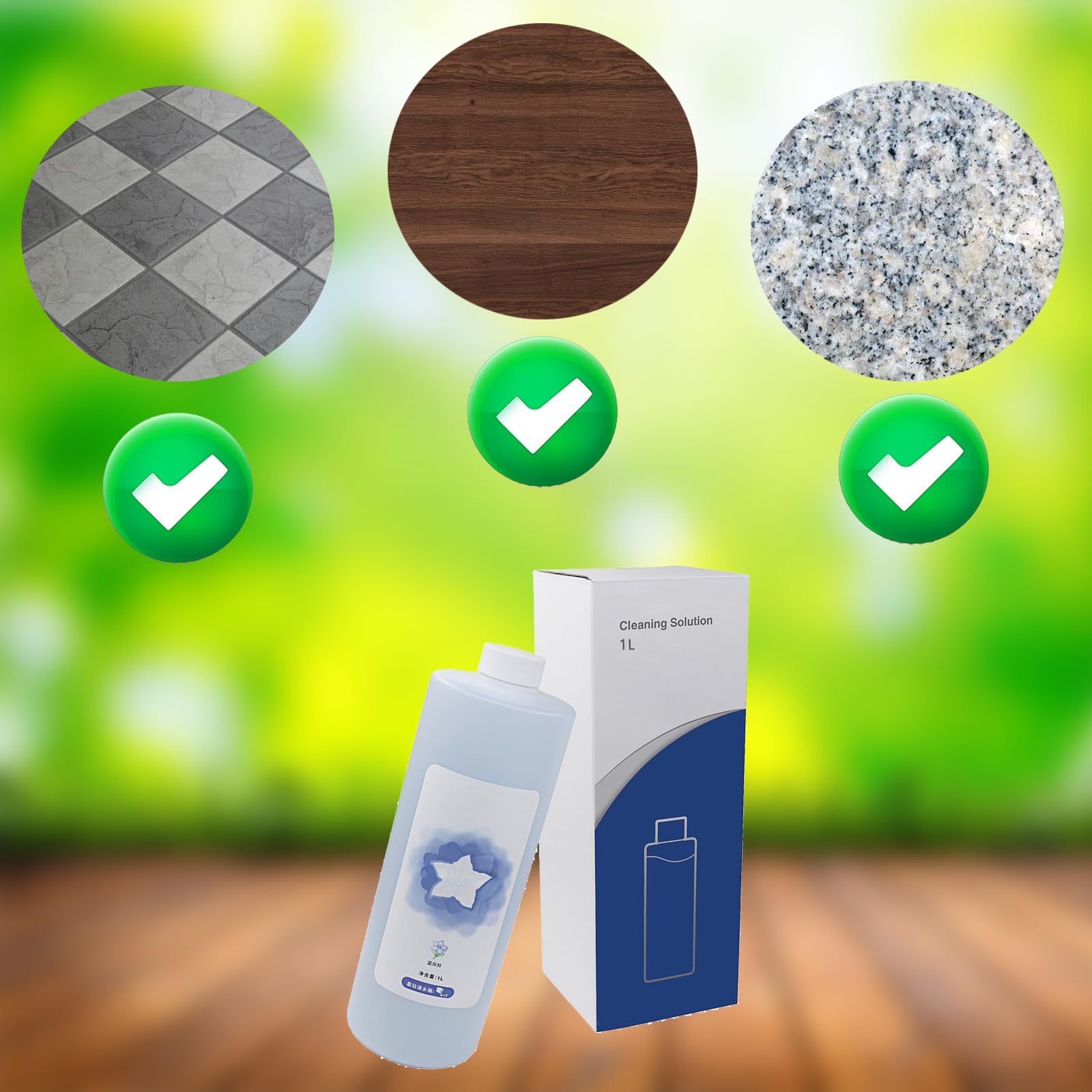 Roztwór Czyszczący Kompatybilny z ECOVACS DEEBOT T30 Omni/T20 Omni/X2 Omni/X1 Omni/X1e Omni/X5 Omni