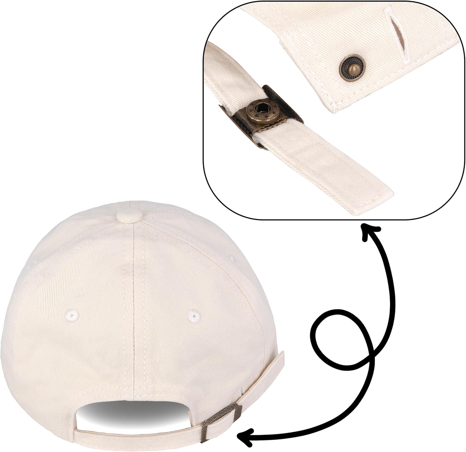 Roffatide Anime Cinnamoroll Cute Kids Baseball Cap Adjustable Cartoon Baseball Hat for Girls Boys Printed Cotton Dad Hat White - Image 4