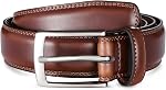 MILORDE Ceinture de robe en cuir véritable pour homme, faite main, 100% Cuir de vache, mode & Designs classiques pour les affaires de travail et occasionnel