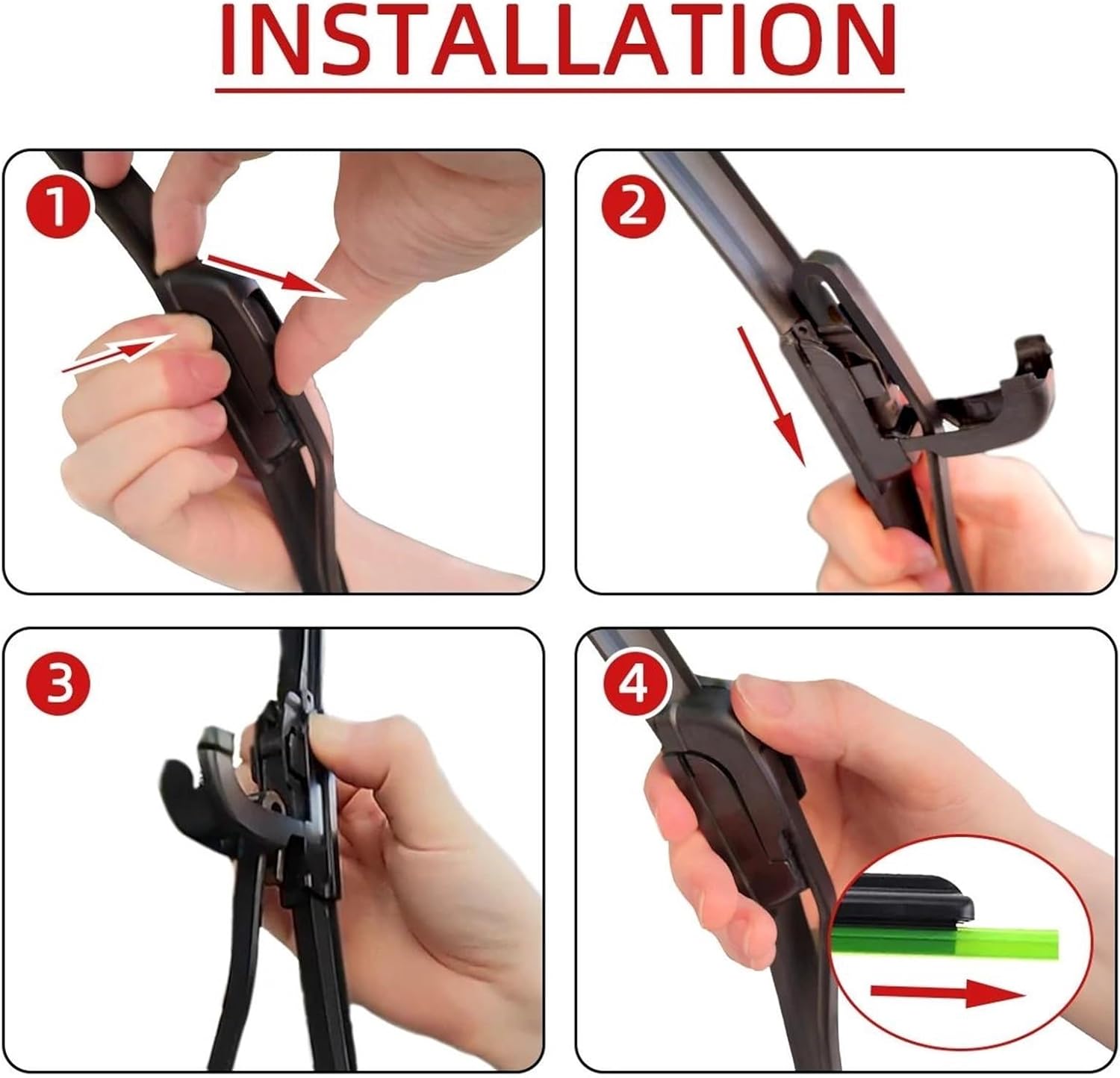 ワイパーブレードピンチタイプ 15 "16" 17" 18" 19" 20" 21" 22" 23" 24" 26" 27" 28" 30" 32"  フロントガラスフロントガラスゴム LHD/RHD ハイブリッドカーアクセサリー - AliExpress 34 26"+20"+12" フロント &amp; リア ワイパー ブレード ブラシ 2015 2016 2017