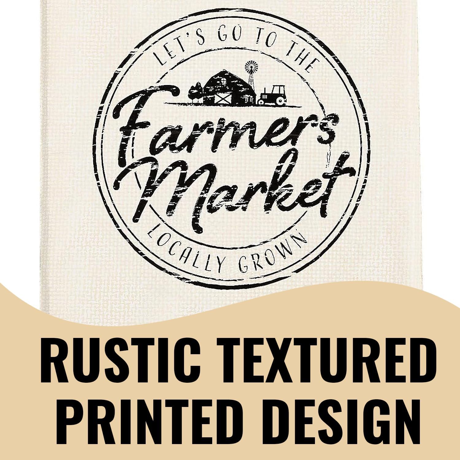 Fun Express 8 1/2" x 12" Medium Farmers Market Plastic Goody Bags - 12 Piece image 3