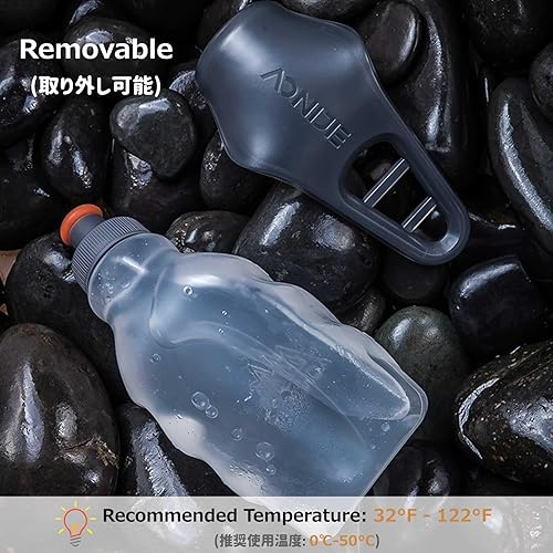 Miniatura 6 de Azarxis Botellas de Agua para Correr Flask Sin BPA A Prueba de Fugas Paquetes de Chaleco de Hidratación Cinturón de Cintura de Repuesto para #1 8.5