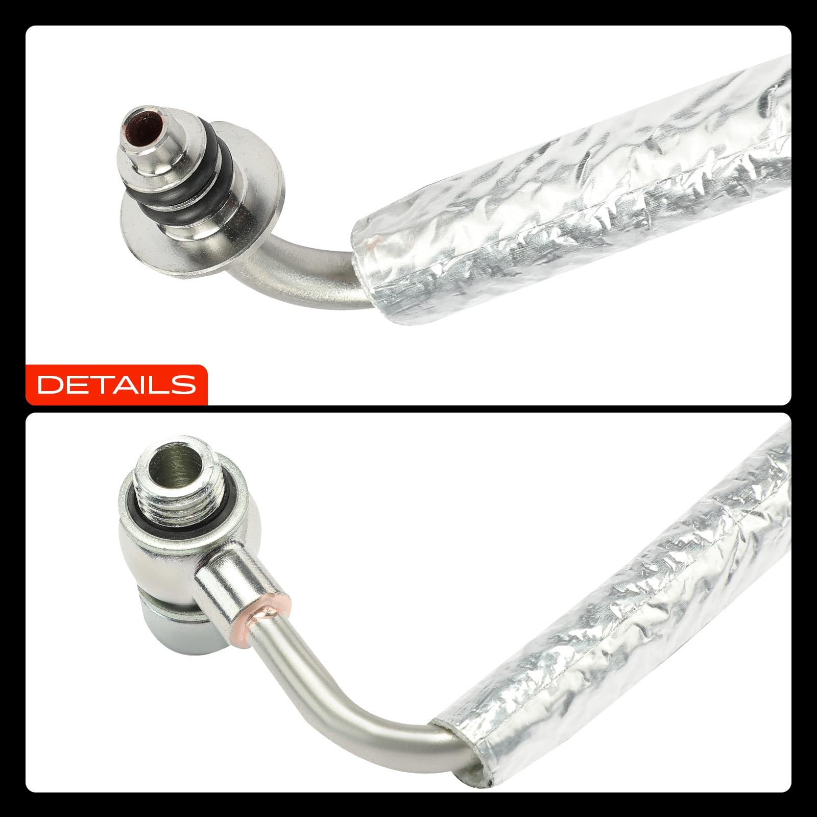 Frankberg 4x Ölleitung Turbolader Kompatibel mit Aveo Schrägheck T300 Adam M13 Astra J P10 Cascada W13 Corsa E X15 Meriva B MPV S10 Mokka/Mokka X J13 Replace# 55592600