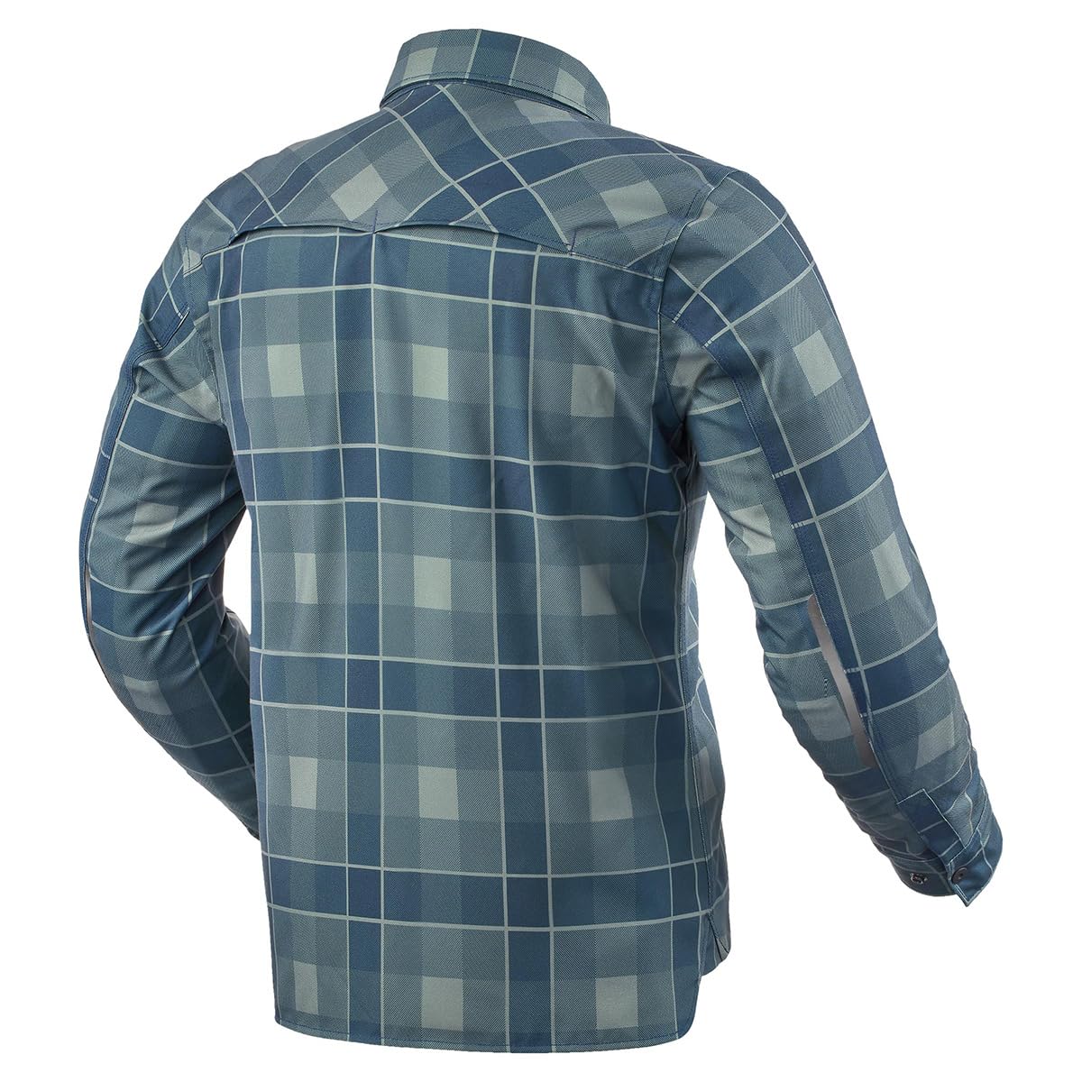 REV'IT! Men's Bison 2 H2O Heritage Motorcycle Overshirt (Dark Navy - Small)
