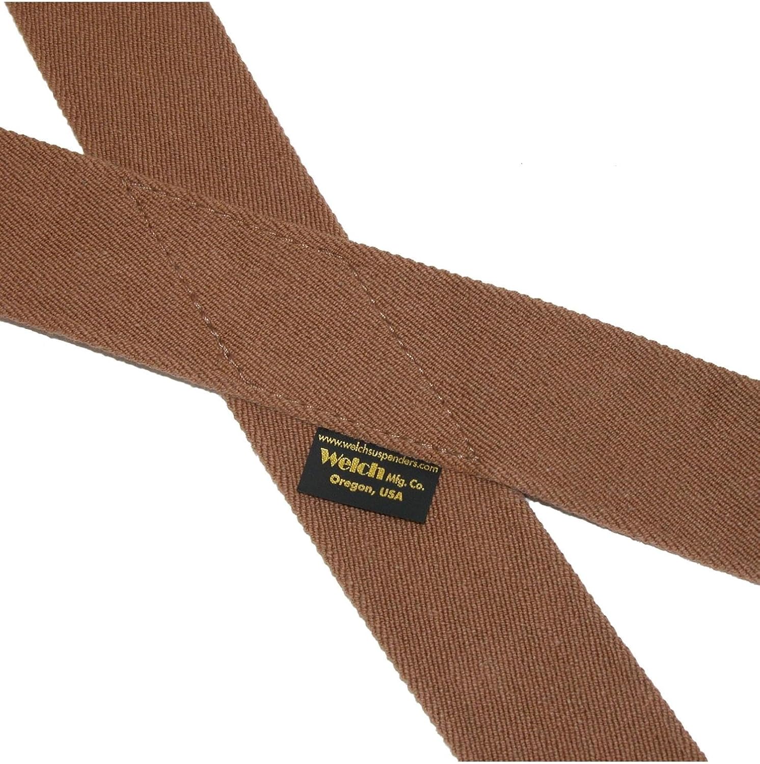 Welch Men's Big & Tall Elastic Clip End Double Face Suspenders - Image 5