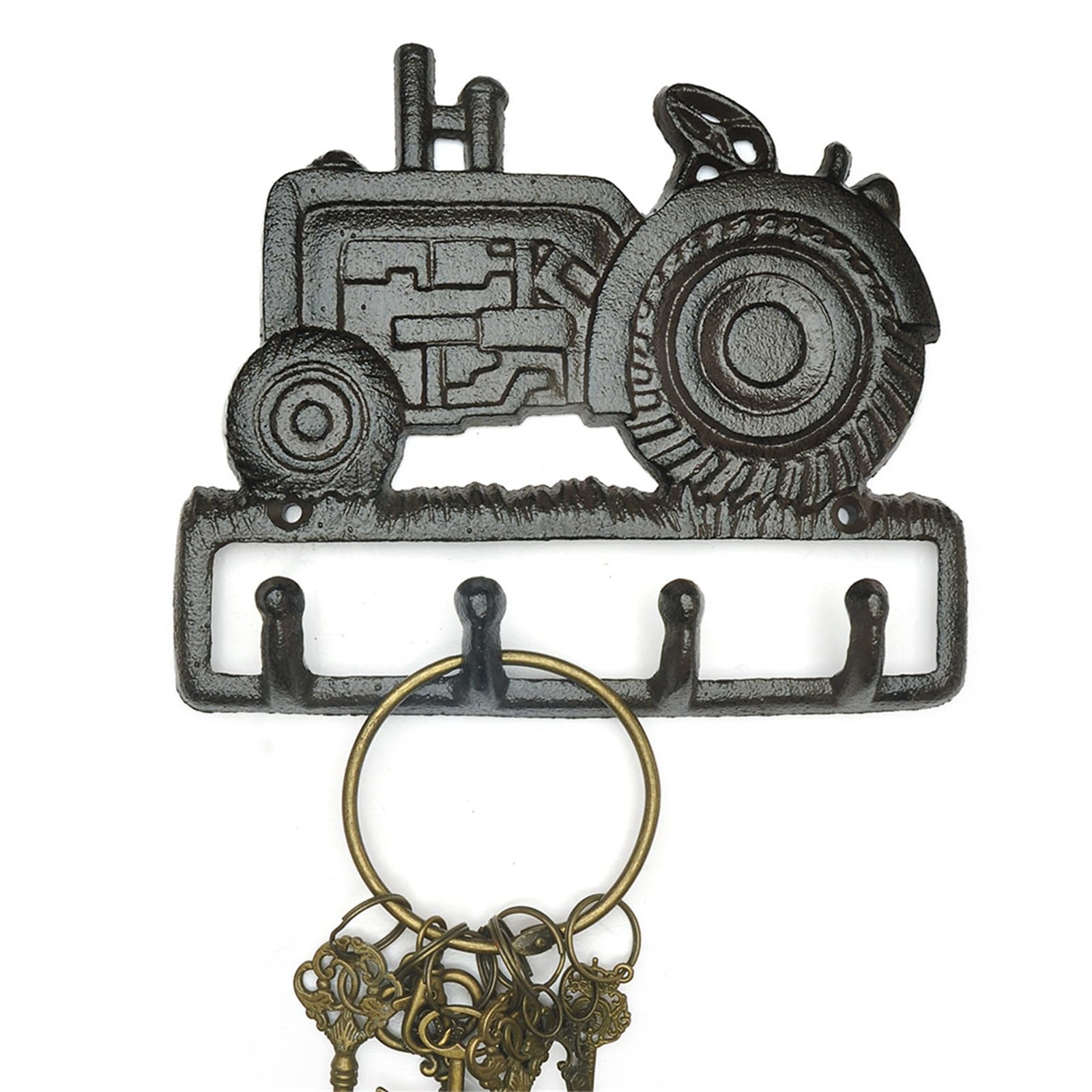 Ylfkwlhrw Noir Cast Iron Coat Hooks Vintage Wall Decoration Garden Outdoor Vintage Cast Iron Hooks For Coats Keys Bags