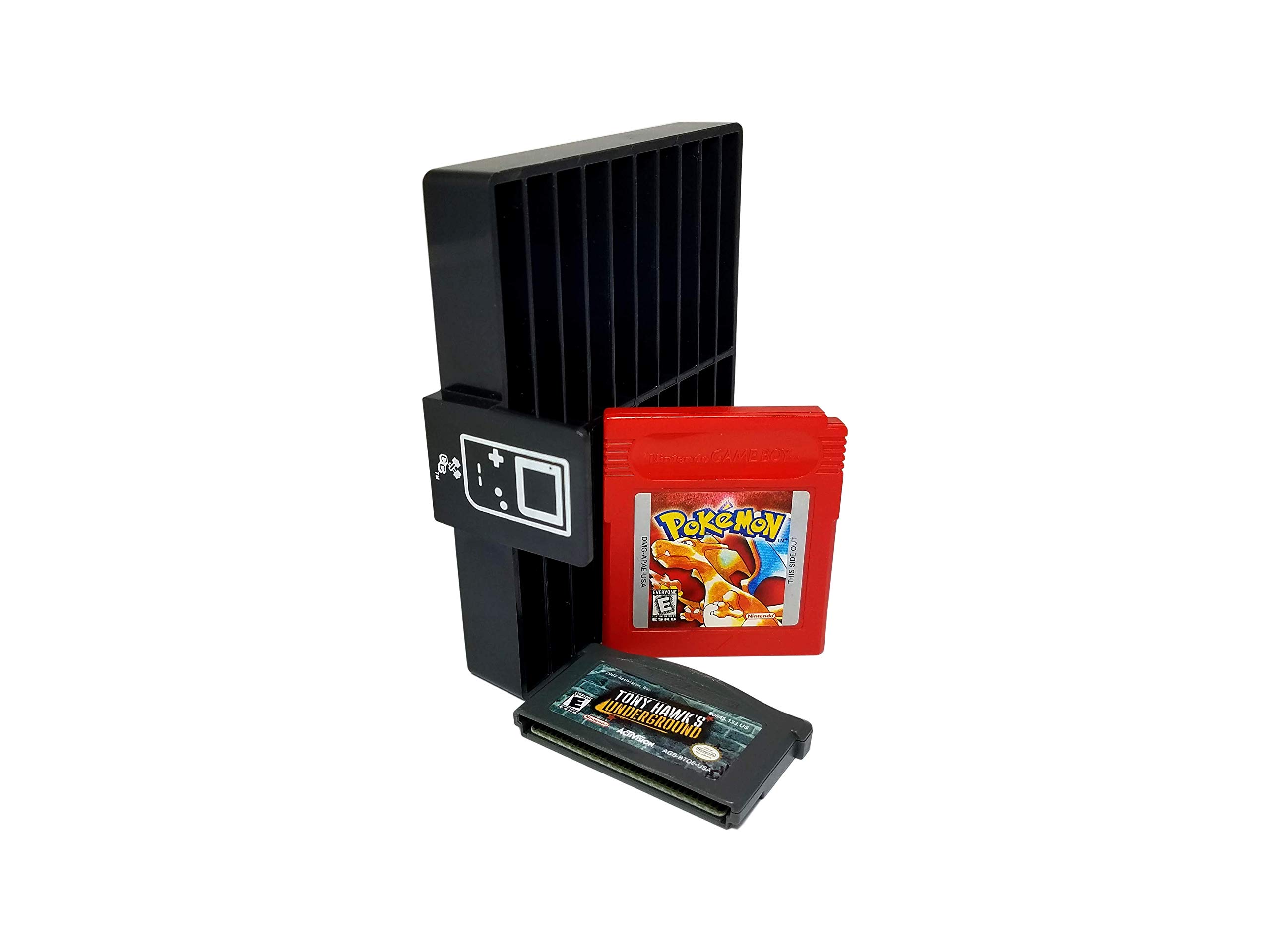 Collector Craft, Organizador de Juegos Compatible con Gameboy, Capacidad para 20 Juegos, Soporte para Cartuchos, colección de Videojuegos Retro, reducción de desorden, Funciona con Nintendo Gameboy
