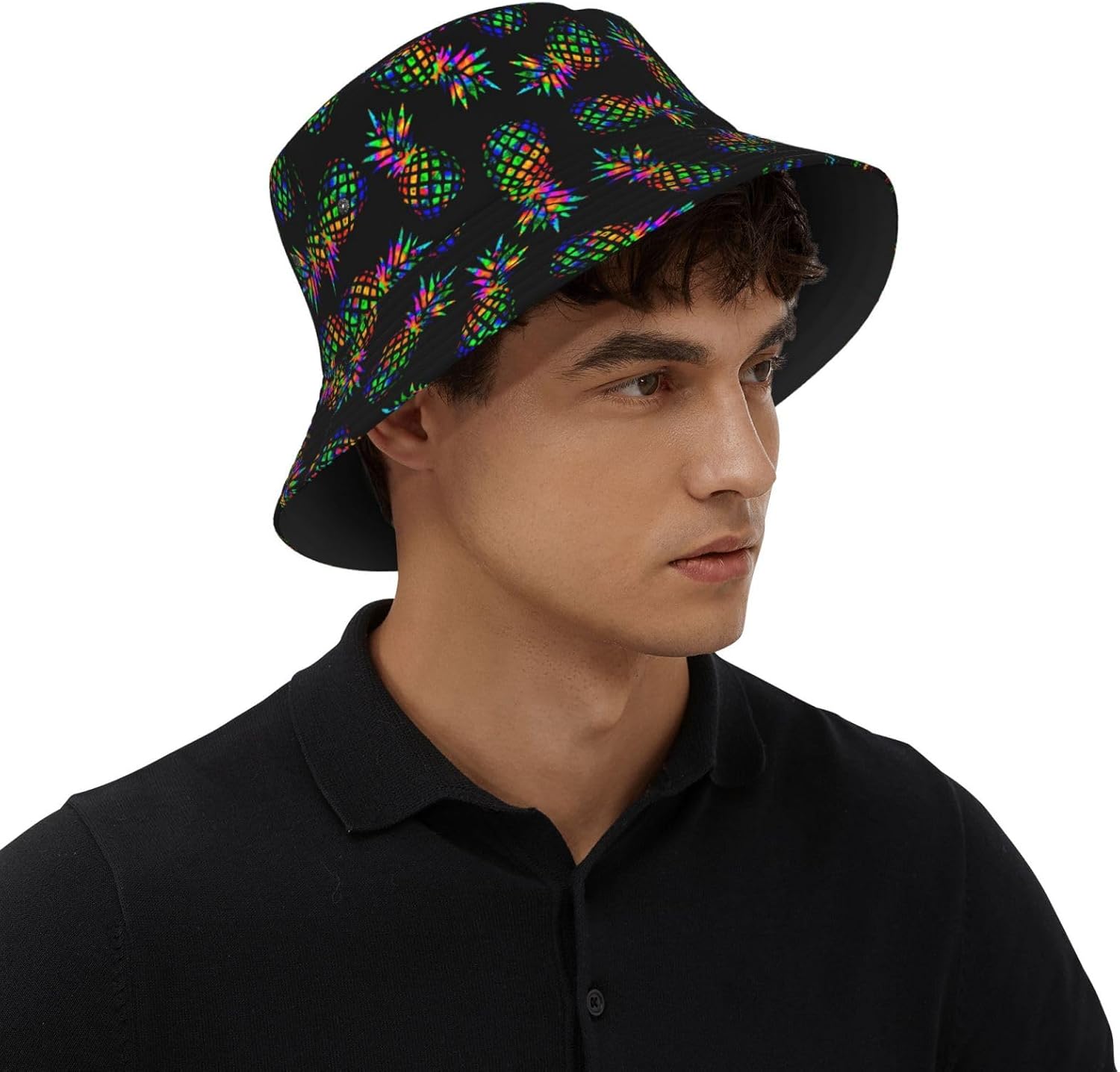 Yellow Rubber Ducks Sun Hat Packable Outdoor Fisherman Cap Summer Bucket Hat Beach for Men Women - Image 5