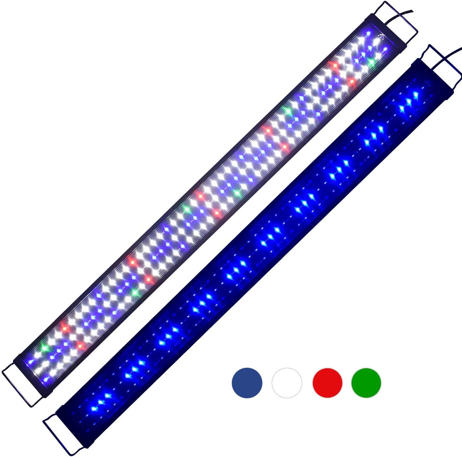 Zeiger Eco Full Spectrum Aquarium led Light 72 inch - 84 inch 180cm-200cm LED Tank Saltwater and Freshwater Lighting Aquarium lamp for…