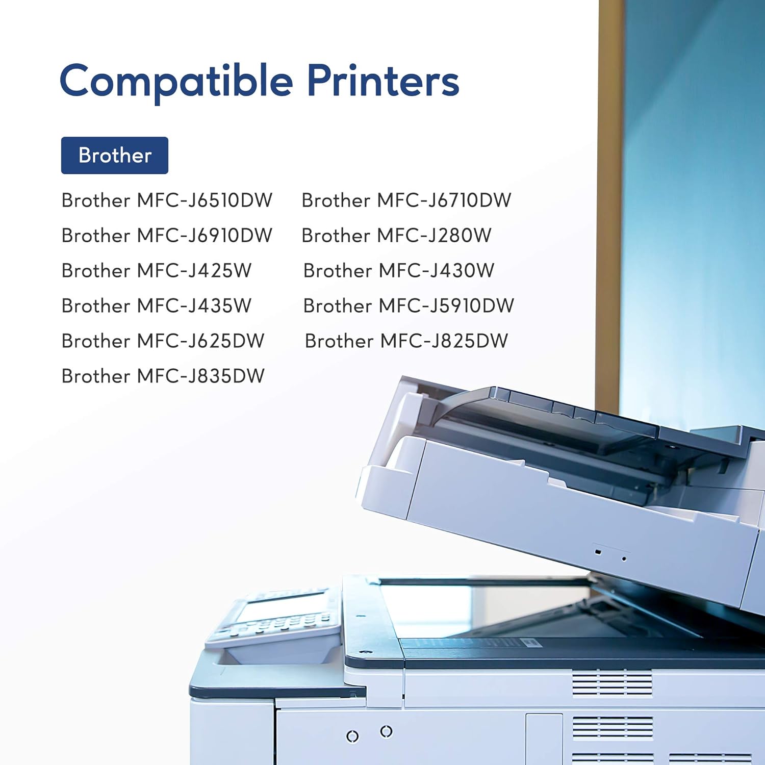 Uр Tо 50% оƒƒ MIROO Compatible Ink Cartridge Replacement for Brother LC75 LC71 LC79 XL 15 Pack, Work for Brother MFC J280W J825DW J430W J835DW J625DW J425W J6710DW J280W J6910DW J5910DW J6510DW J435W Printer