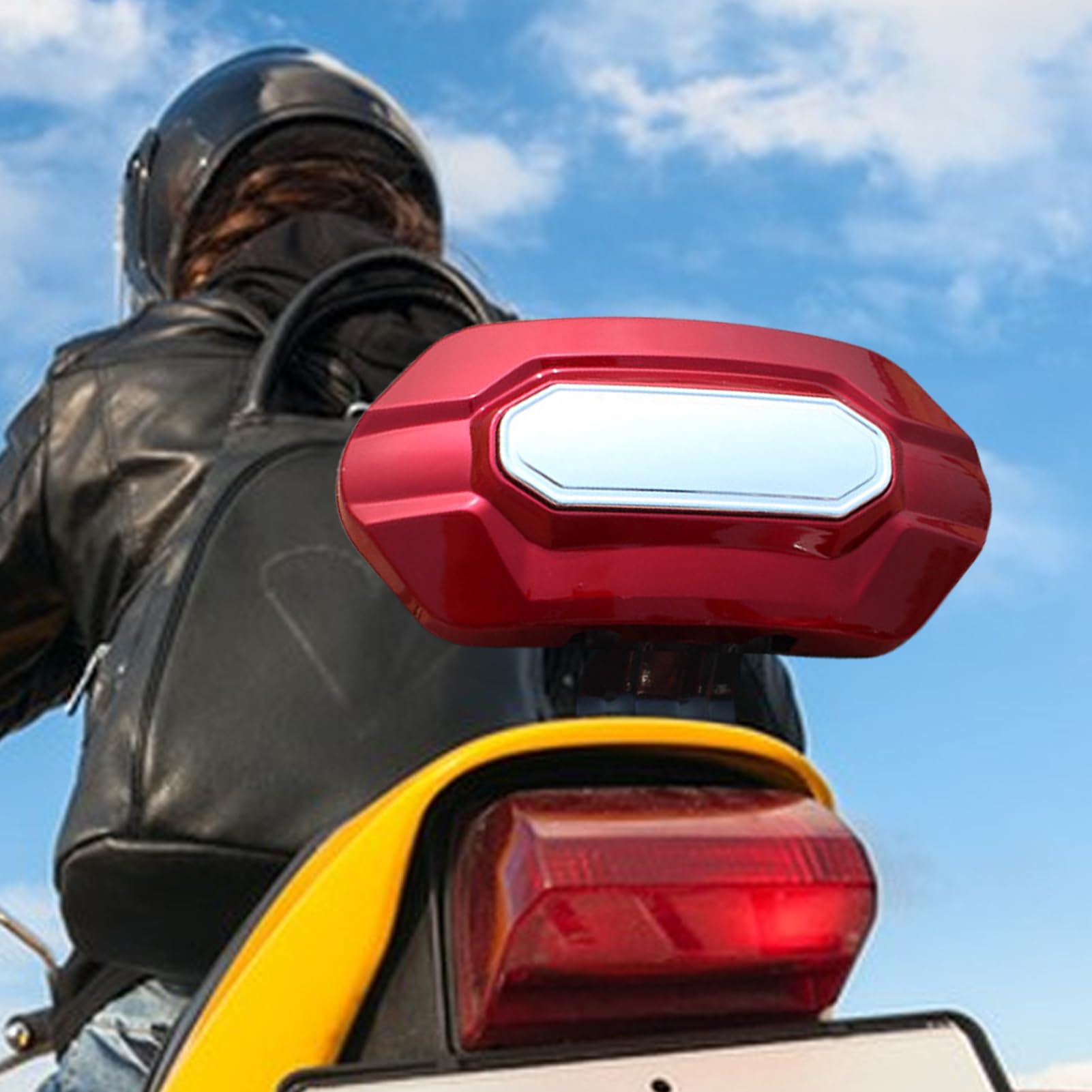 Dossier Street Glide, Coussin léger pour le conducteur - Support confortable détachable, Accessoires pour Road Glide pour vélo, trottinette électrique, moto