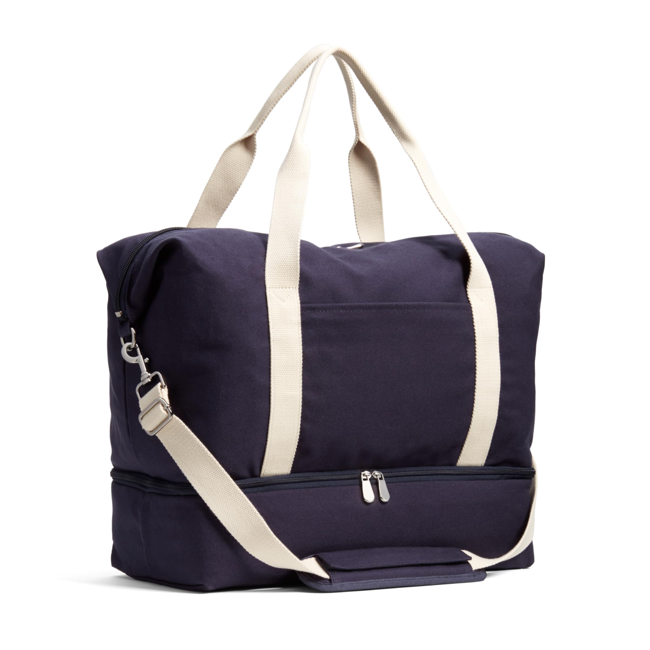 Lo & Sons Original Catalina Deluxe Premium Canvas Duffel Bag – Travel, Gym, Hospital, or Weekender Bag with Shoe Compartment