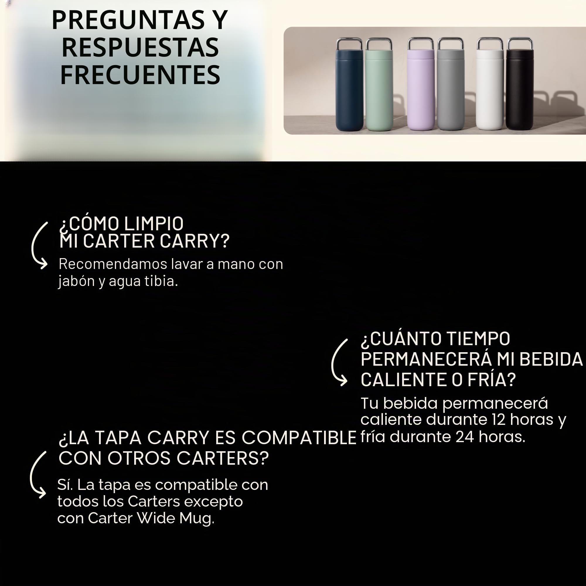Fellow Carter - Vaso aislado al vacío de 20 onzas para agua, té, café, batidos y más, acero inoxidable, mantiene el calor durante 12 horas, se mantiene frío durante 24 horas, sellado a prueba de