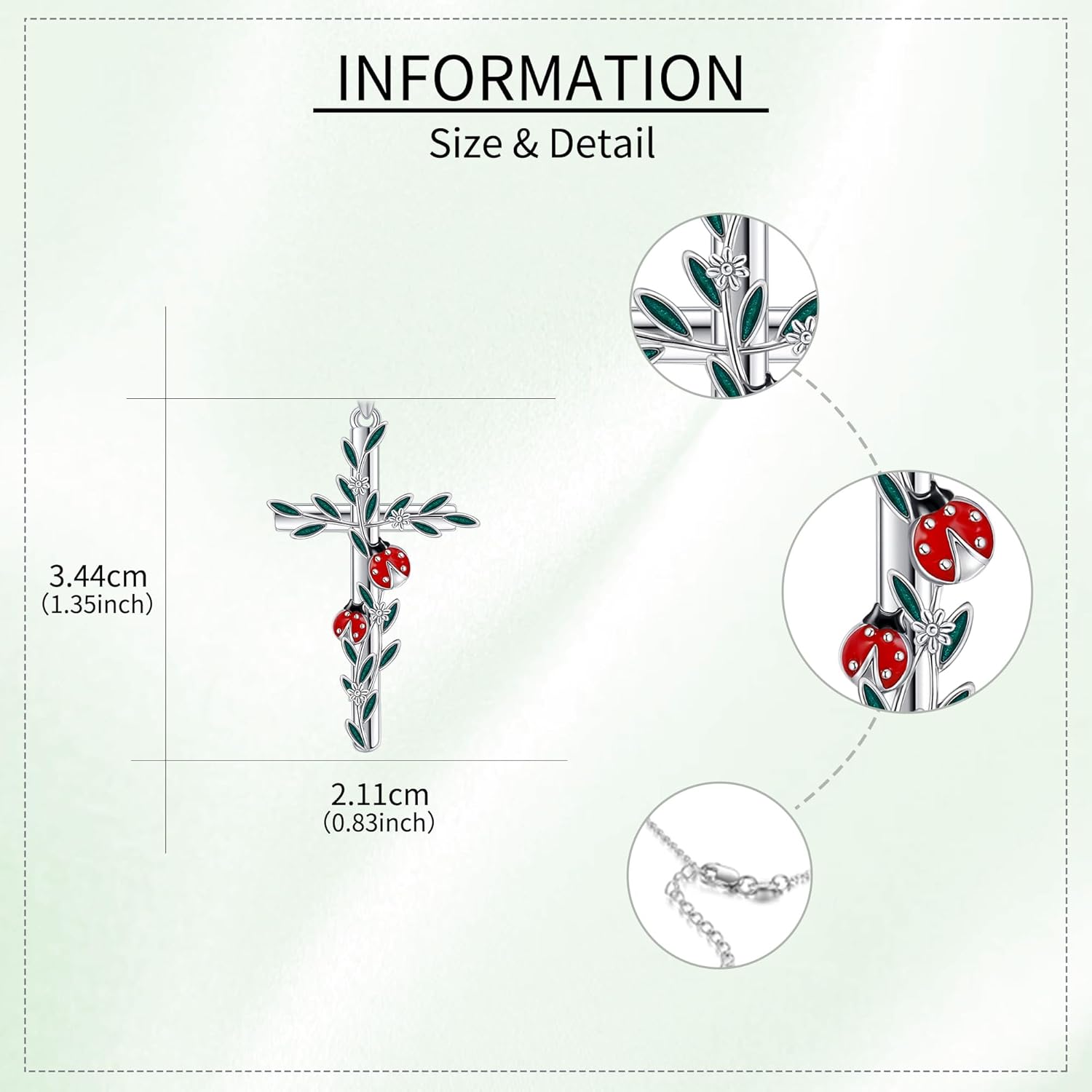 Stethoscope/Dove/Baseball Cross/RN Caduceus/Infinity Stethoscope Necklace Sterling Silver Medical Necklace for Women Graduation Gifts for Doctor Nurse Medical Student RN - Image 5