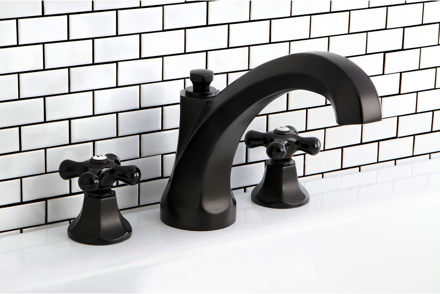 Kingston Brass KS4325PKX Duchess Roman Tub Faucet, Oil Rubbed Bronze