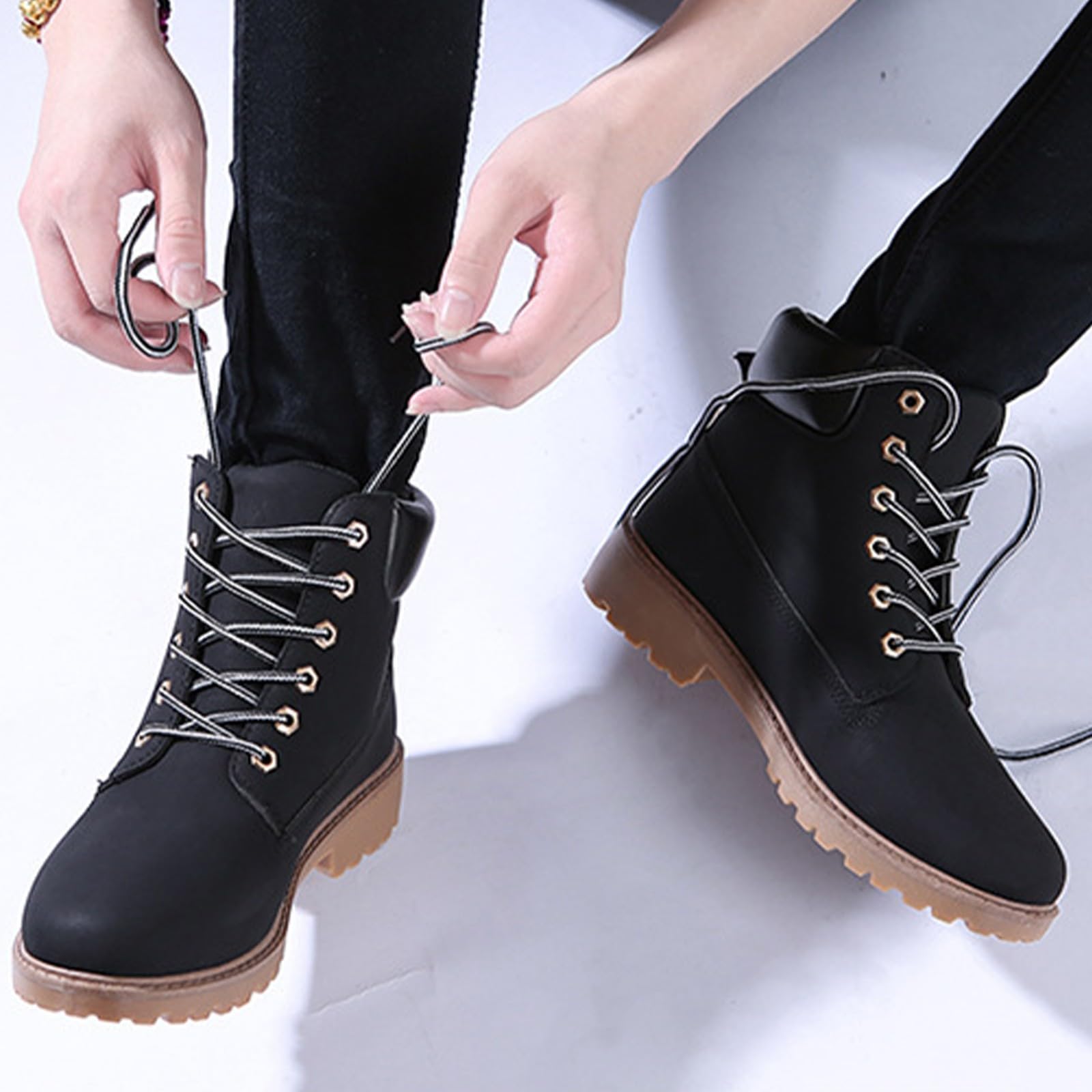 Botas de invierno para hombre, botines al aire libre, trekking