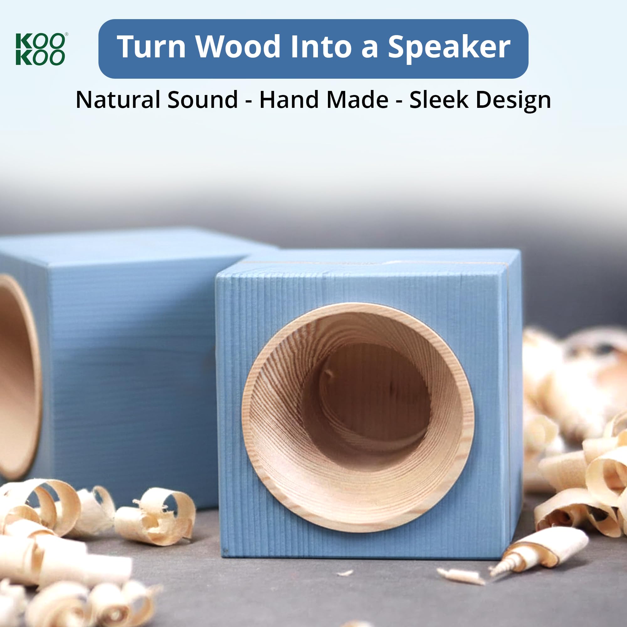 KOOKOO Sound Cube Joy Indigo-blau