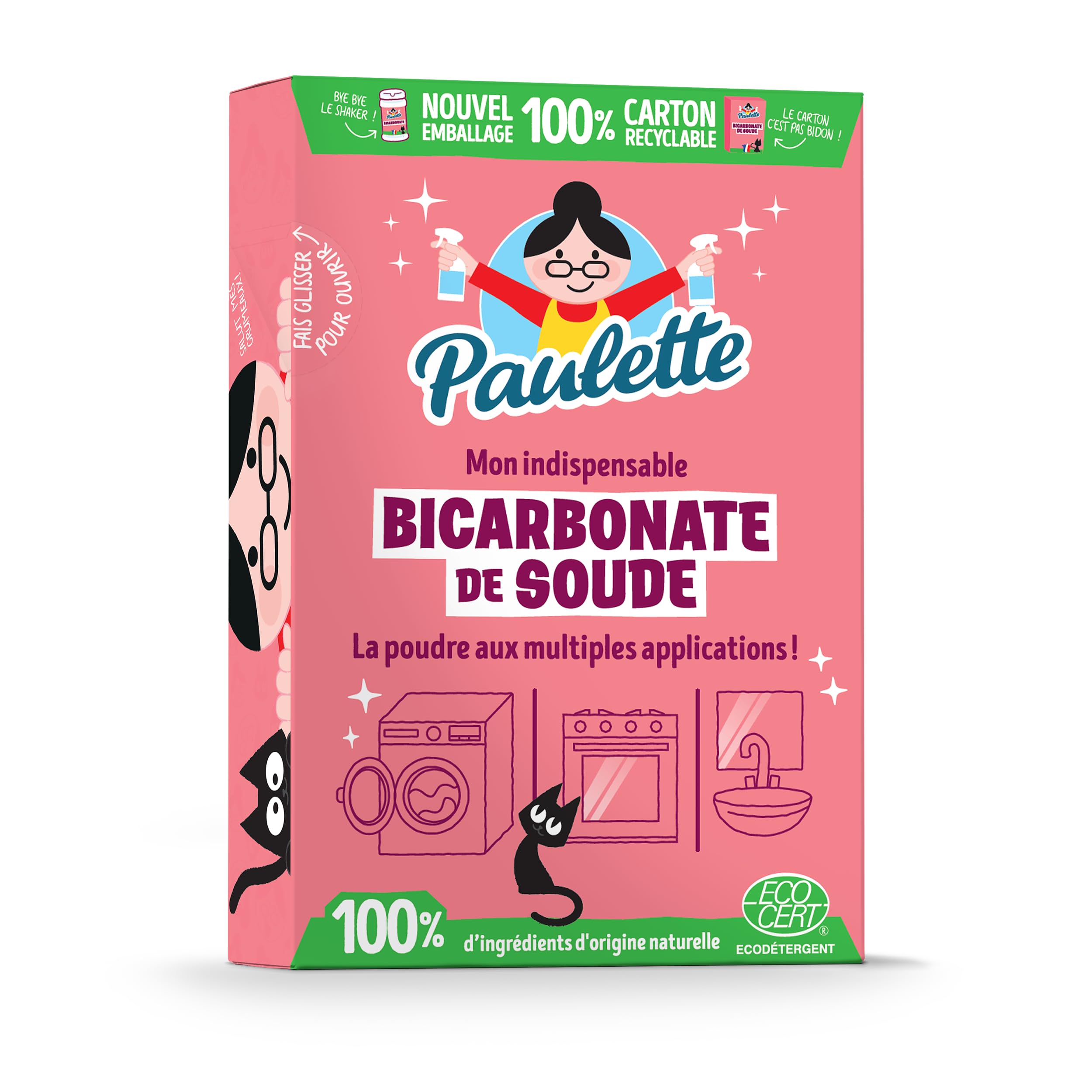 Paulette - Bicarbonato de Soda 500 gr