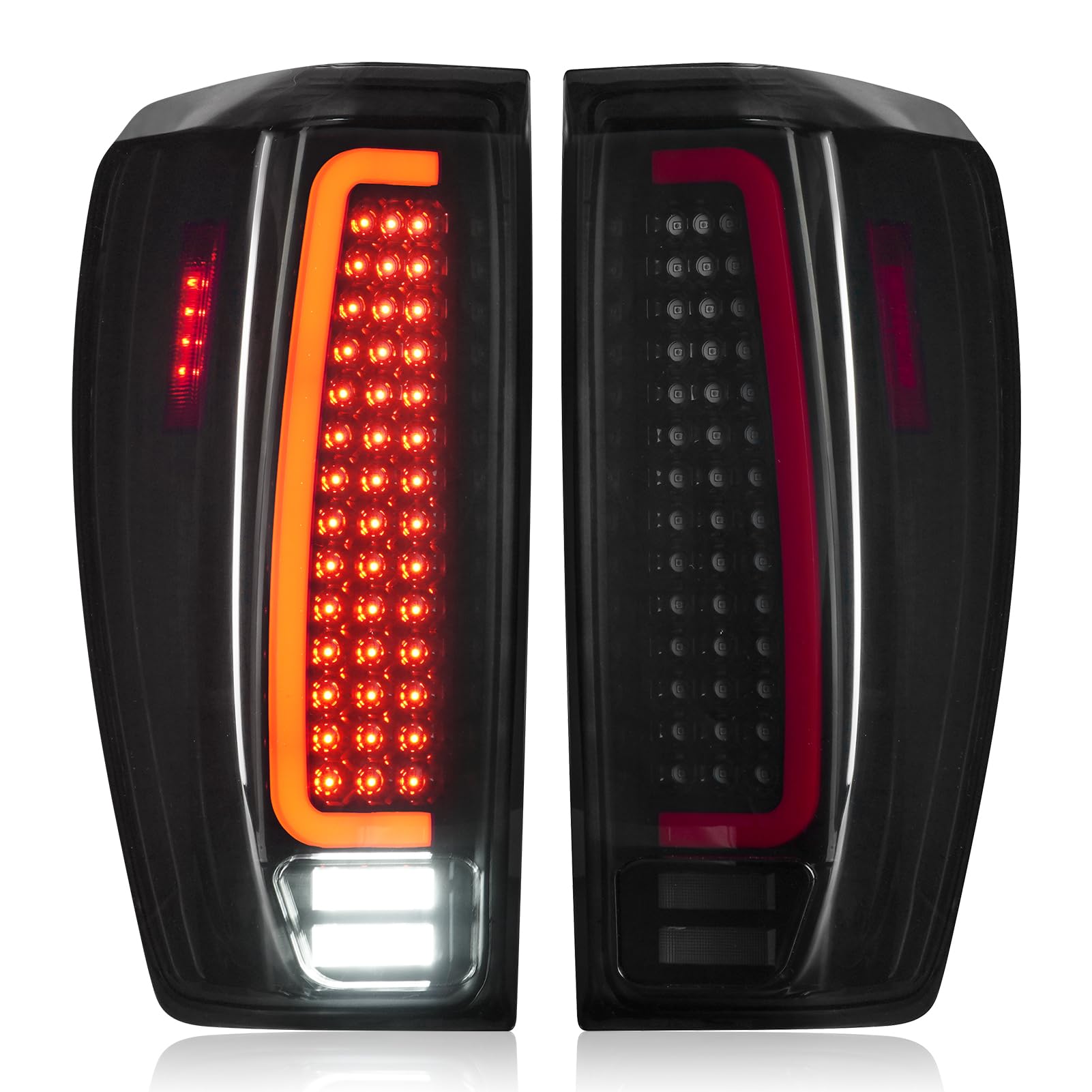 Photo 1 of Cenfeild LED Tail Lights Assembly Fit for GMC Sierra 1500 2019-2023, 2500 HD/ 3500 HD 2020-2023 Rear Taillight [Not Fits Factory LED Tail Light Model], Black Housing Smoked Lens