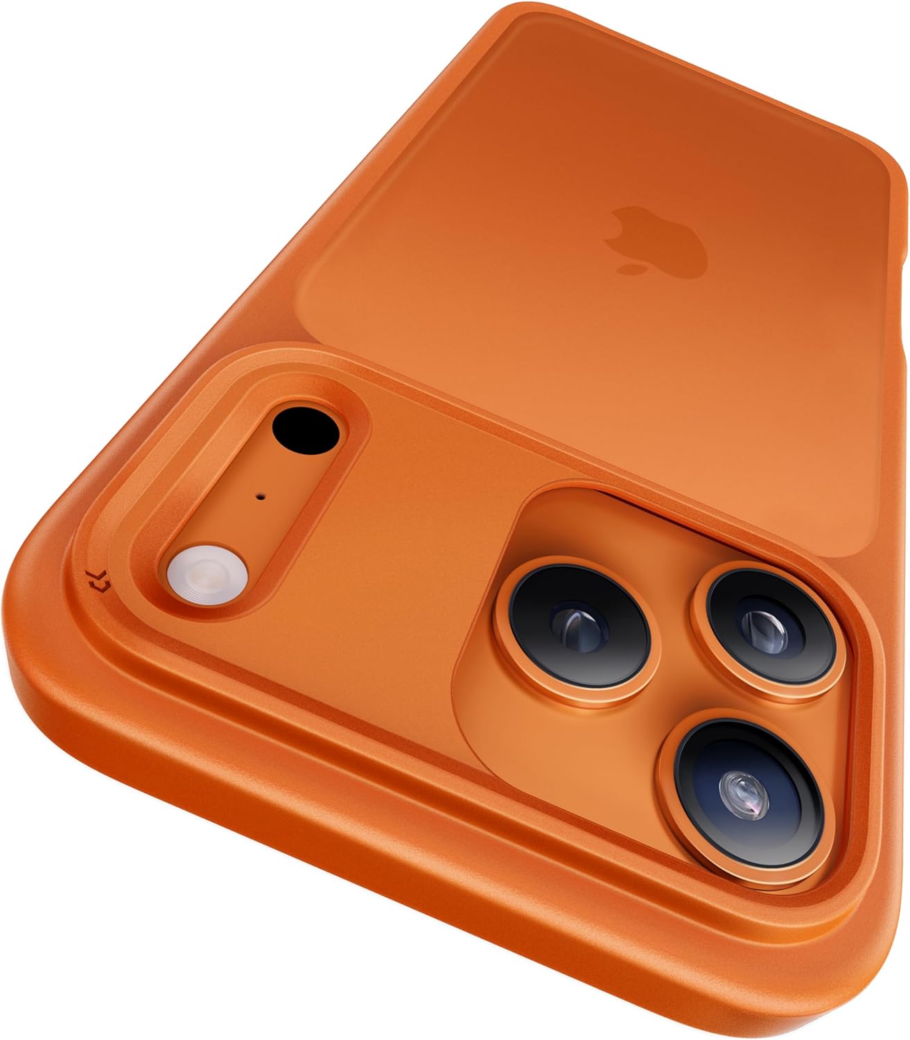 CASEKOO for 17 Pro Max Case, [Never Yellow Technology] [Mil-Grade Drop Protection] Translucent Slim Cover Women Men for iPhone 17 Pro Max Phone Case 6.9 inch, Frosted Orange