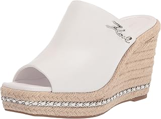 Karl Lagerfeld Paris Women's Slip on Espadrille Wedge Sandal Price In India