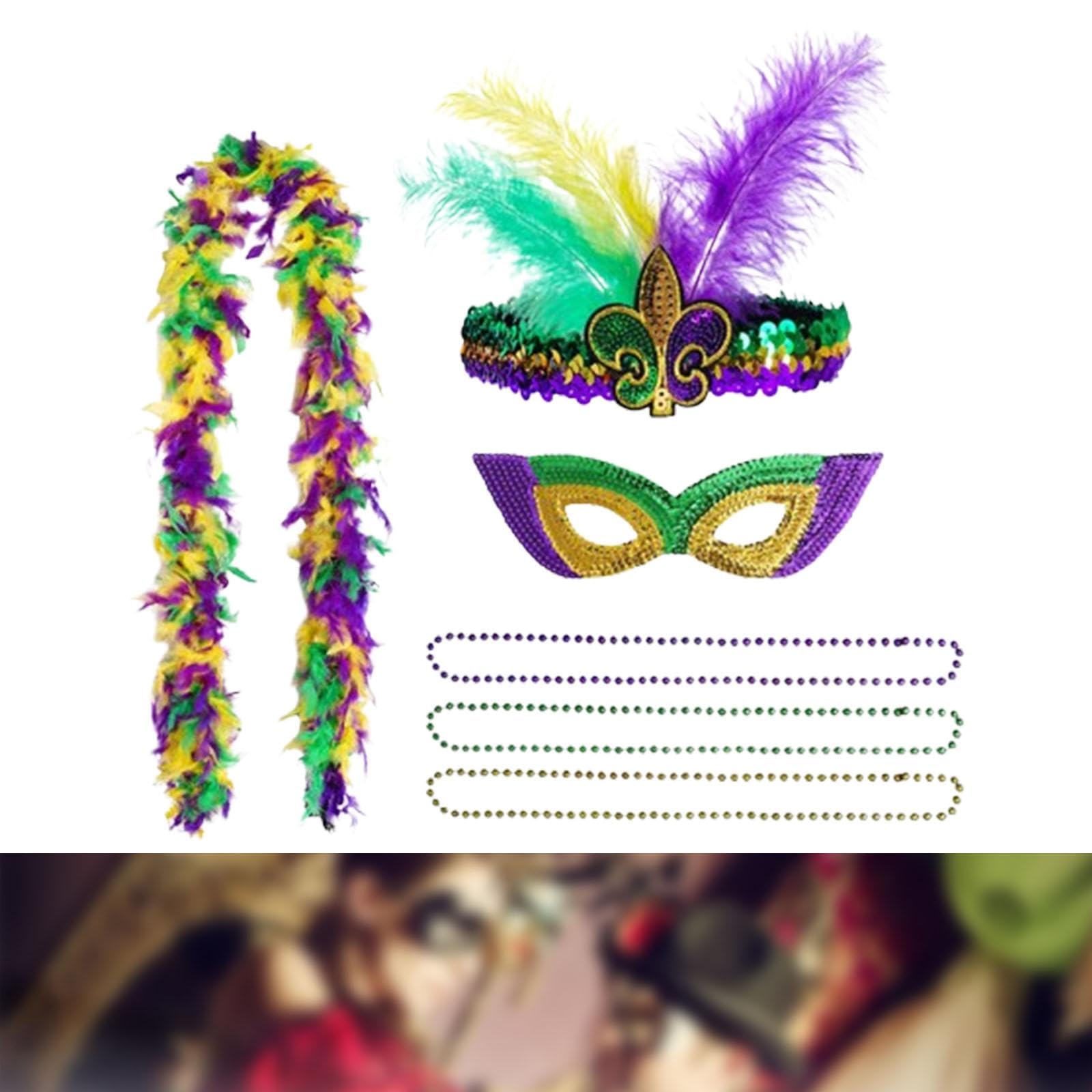Set di 6 Accessori per Costume di Carnevale/Costume Cosplay di Carnevale per Eventi E Feste, 4 pezzi