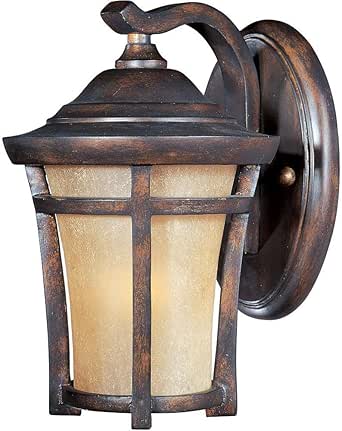 Maxim Lighting 65162GFCO Balboa VX-9W 1 LED Outdoor Wall Lantern in Traditional Style-6.5 Inches Wide by 9.5 inches high