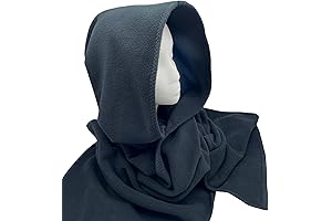 Plush Fleece Hooded Scarf - Style and Warmth Perfected