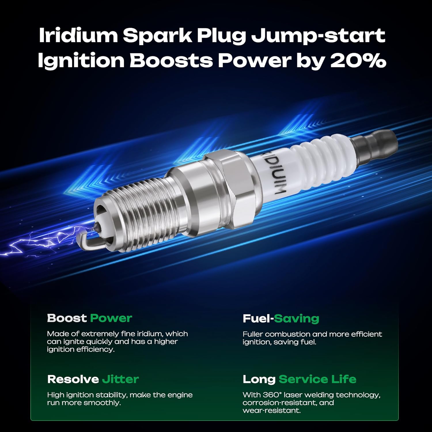 3.0L V6 Ignition Coil Packs & Iridium Spark Plugs Fit for Ford 2009-2012 Escape 2006-2009 Fusion & Lincoln 2006 Zephyr & Mercury 2009-2011 Mariner 2006-2011 Milan, Spark Plugs Coil Packs UF486 4511